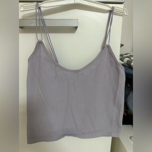 Zara ribbed tank